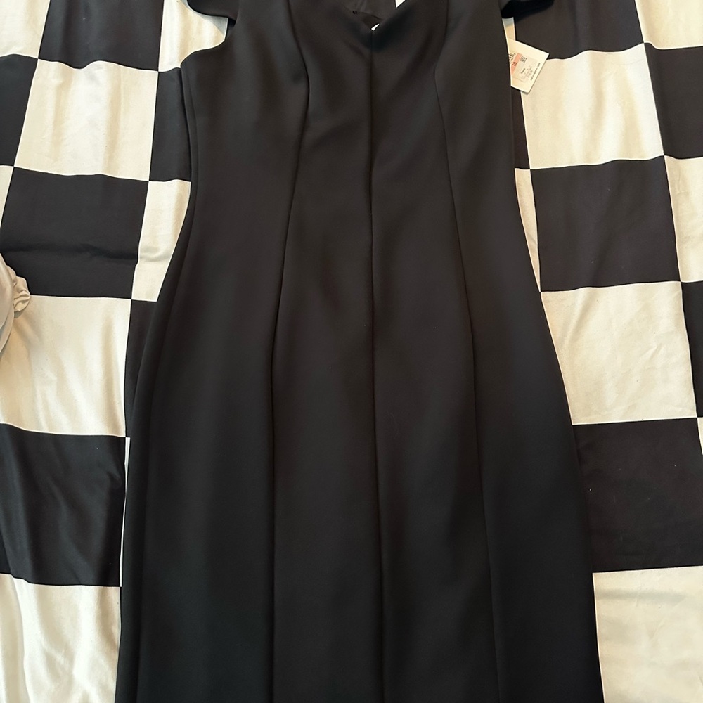 Calvin Klein Black Midi Dress